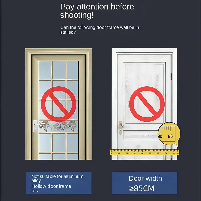 Barre de Traction Multifonction pour Encadrement de Porte – Sans Perçage, Fitness Maison