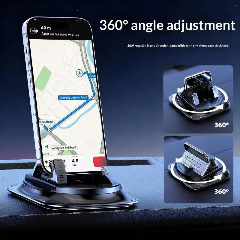 Support universel rotatif pour téléphone
