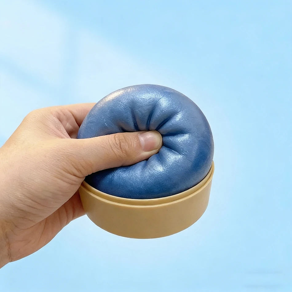 Boîte Surprise Dumpling Squishy Anti-Stress – Jouet Squeeze Rebondissant