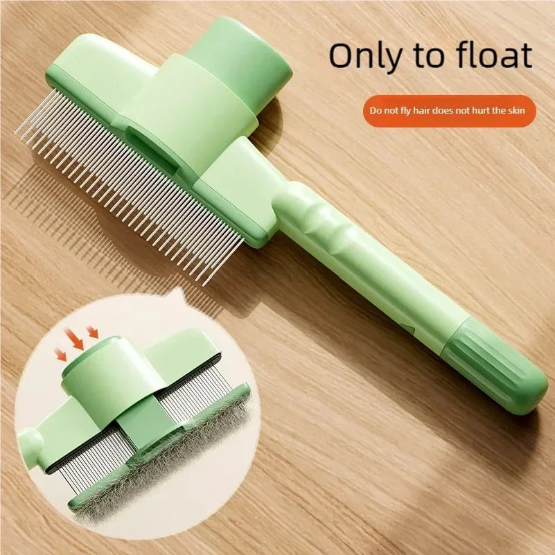 Brosse Auto-Nettoyante pour Chien et Chat – Démêlage & Massage en 1 Clic