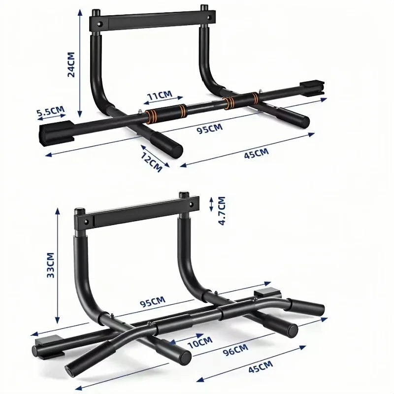 Barre de Traction Multifonction pour Encadrement de Porte – Sans Perçage, Fitness Maison