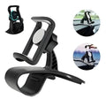 Support Téléphone Voiture Rotatif 360° – Fixation Tableau de Bord & Grille d'Aération, Compatible 4,7–6,9 pouces