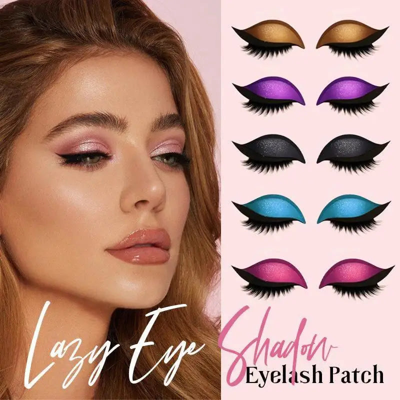 Faux Cils & Ombres à Paupières Adhésifs Réutilisables – Maquillage Facile en 1 Étape