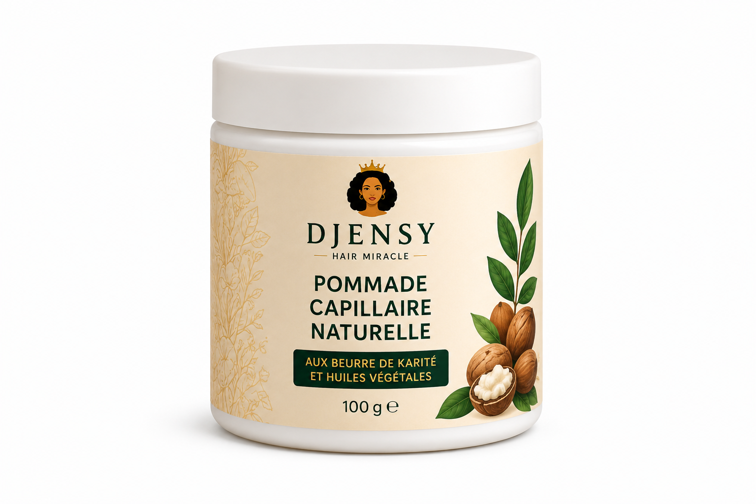 Pommade Capillaire Naturelle – DJENSY Hair Miracle