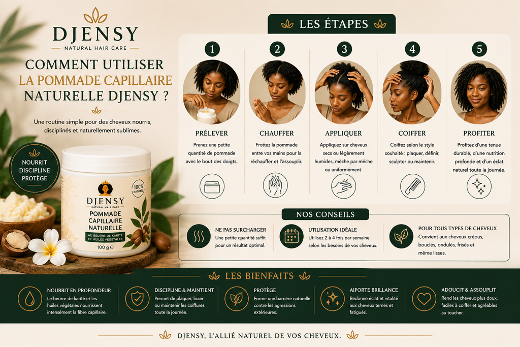 Pommade Capillaire Naturelle – DJENSY Hair Miracle